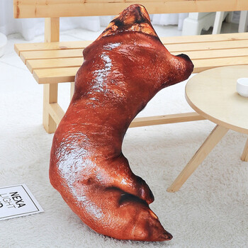 大猪蹄子靠垫抖音同款猪蹄子大鸡腿食物抱枕玩偶仿真零食玩具搞怪3d
