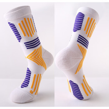 狐狸域篮球袜专业运动袜子男运动袜中高帮筒防滑加厚毛巾底精英长筒