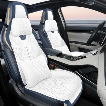 2023新款翻毛皮汽车坐垫半包座椅垫子四季通用小蛮腰冬季麂皮座垫