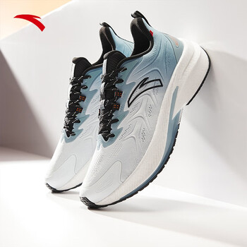 安踏(anta)火箭5代丨运动鞋男防泼水氮科技户外越野徒步减震跑步鞋