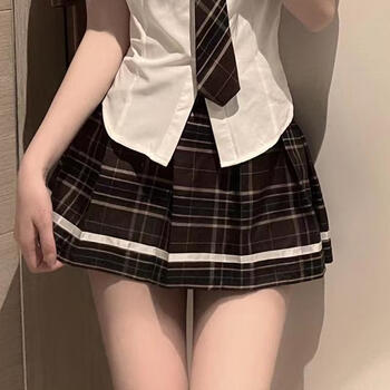 服饰内衣>女装>jk制服>昂榆>昂榆小个子jk制服套装女夏季2023韩版chic