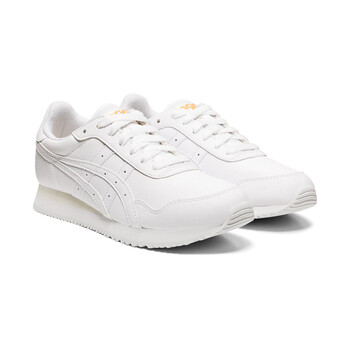 亚瑟士asics女士新款休闲运动鞋tigerrunner小白鞋缓震透气轻量跑步鞋