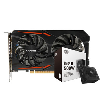 技嘉 Gigabyte Geforce Gtx 1050ti Oc 4g 游戏电竞显卡gtx 1050ti 4g Oc 500w酷冷电源 图片价格品牌报价 京东