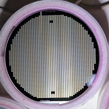 适用于中芯cpu晶圆wafer光刻片集成电路芯片半导体硅片教学片 五寸1号