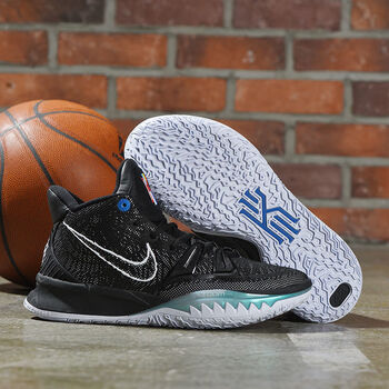 欧文7代篮球鞋男鞋女鞋阴阳数学公式摩擦有声音zoom气垫实战球鞋黑白