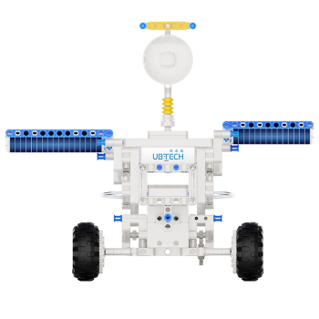 优必选（UBTECH）月球车图形化编程机器人积木拼装玩具遥控智能避障孩生日圣诞礼物 月球车-运动版