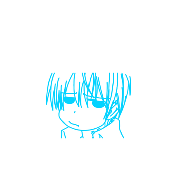 吸血鬼骑士男主角锥生零q版表情包夜光卡通动画墙贴寝室宿舍玻璃门