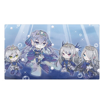 王卡垫定制决斗盘青眼白龙闪刀姬ip莱娜tocg对战卡牌橡胶桌垫 珠泪q版