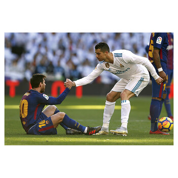 悠简森活梅西海报c罗内马尔姆巴佩墙贴足球世界杯高清卧室壁纸背胶