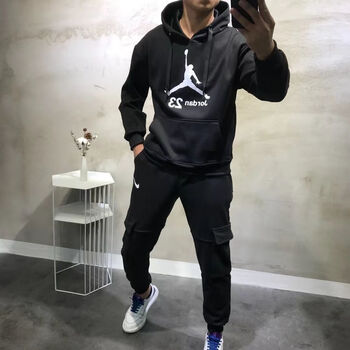 支持国货寕 jordanaj飞人男士卫衣春秋款男ins潮流上衣休闲运动情侣