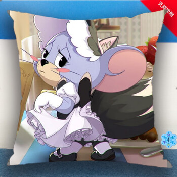 泰菲-萌系女仆 亮锻迷你35cm双面抱枕