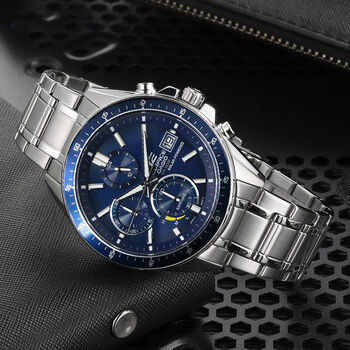 太阳能手表男官网限量efss510黑暗之心光能非机械石英表定制2efss510d