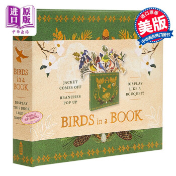 创意鸟笼活动书 英文原版 Birds in a Book
