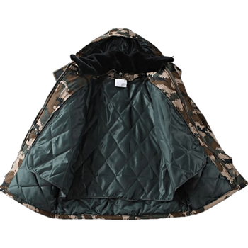 荒漠迷彩大衣男冬季加厚棉大衣军大棉衣荒漠大衣冷库防寒服棉服棉袄中