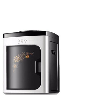 饮水机台式家用制冷热小型冰温热饮水机办公室学生热水器 26黑白配