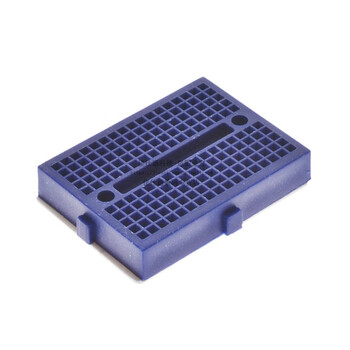 syb-170面包板 迷你170孔 线路板 实验板 35x47mm 彩色面包板 蓝色