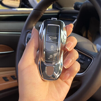 清峰柏意迈利 保时捷汽车钥匙壳新款帕拉梅拉macans 911车718卡宴套