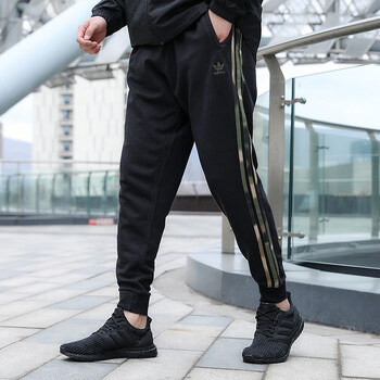 阿迪达斯（Adidas）三叶草裤子男裤2022春季新款长裤收口小脚运动裤GN1861 GN1861/主图款170/72A/XS【图片价格品牌报价】-京东