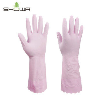 尚和手套（SHOWA）清洁手套 防水耐磨防滑手套 厨房清洁手套 薄款 S 710252
