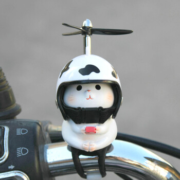 小猫咪车载摆件电动车汽车内创意可爱装饰自行摩托车平衡车新年牛 A款