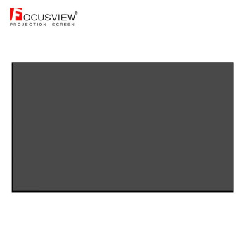 Focusview 焦点屏幕 黑栅抗光硬屏超短焦投影幕布抗光幕布黑栅抗光幕黑栅幕布激光电视进口黑栅膜 硬屏【发货时间：15个工作日】 120英寸  TW进口黑栅