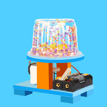 动力小车手工  反科技小制作手工材料幼儿园科学实验科普小发明 电动