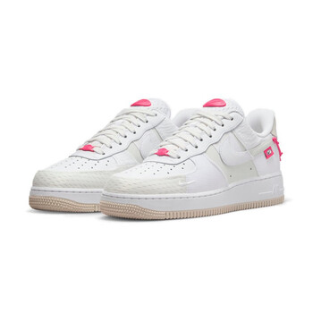 官方旗舰air for·ce 1 low af1粉白街舞 拼接空军一号 休闲板鞋 女