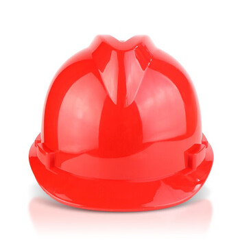 晋集国标v型安全帽 高强度 工程/ 领导通用 v型塑料安全帽 pe塑料