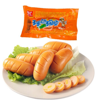 双汇（Shuanghui）双汇 火腿肠玉米热狗肠60g玉米肠速食香肠 玉米热狗肠60g*20支