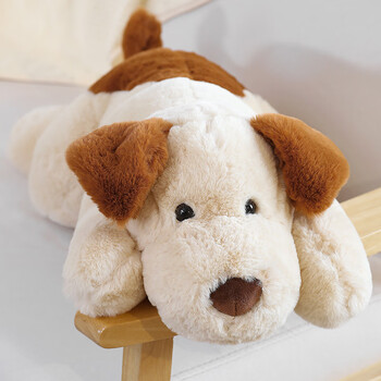 赟娅小狗玩偶赛特仿真金毛狗狗柔软床上儿童抱枕玩具趴款拉布拉多公仔