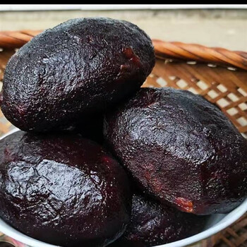 橙伯乐湖南邵阳特产猪血丸子260g一包两个烟熏猪血粑粑豆腐丸子 烟熏