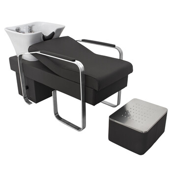 理发椅理发店坐式洗头床半躺式洗头发躺椅美发店发廊小型深盆冲水床 e