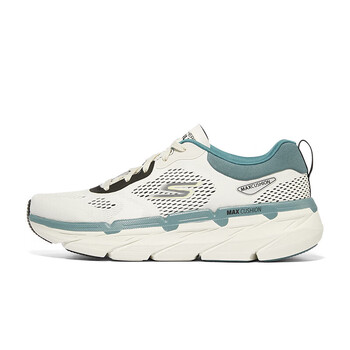 斯凯奇skechers男鞋秋冬季款轻便休闲跑步鞋厚底缓震运动鞋220068白色
