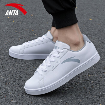 安踏板鞋男鞋运动鞋男2021夏季新款韩版潮学生小白鞋休闲鞋男跑步鞋男