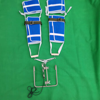 下肢皮牵引带床头架股骨摔折绑大腿膝部下拉骨科固定带髋骨牵引器黄色