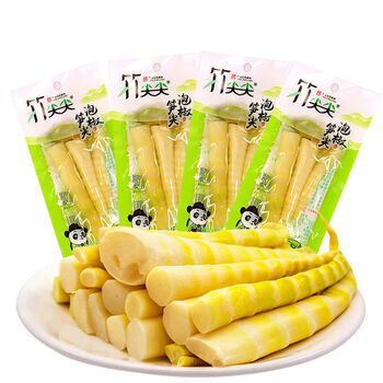 竹尖尖泡椒笋尖小包装脆笋竹笋下饭菜开袋即食休闲笋零食30g*5袋 20袋