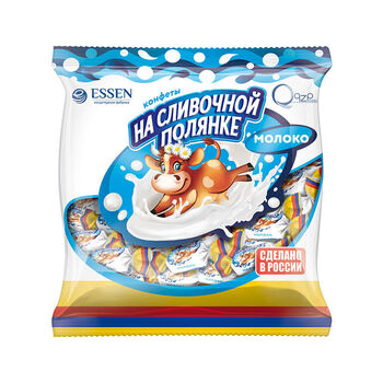 俄罗斯原装进口牛奶糖特浓奶糖糖果批发喜糖零食年货批发500g牛奶味