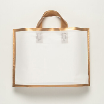 服装店塑料手提袋加厚磨砂男女时装包装礼品袋装衣服塑料购物女装童装