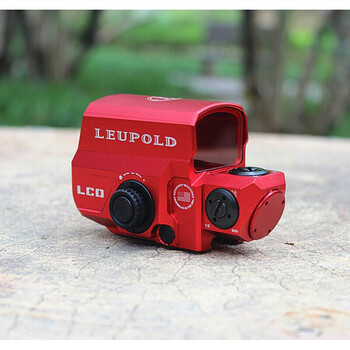 户外leupold复刻版lco高清全息金属20mm卡槽内红点瞄准镜lco红色标准