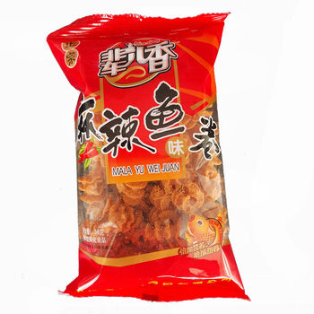 【每满38减8】辈儿香麻辣鱼味卷 麻辣味零食 膨化食品 狗牙儿比萨卷