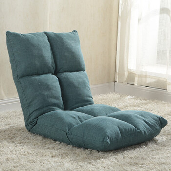 懒人沙发座椅坐垫简易榻榻米单人靠背可调节坐垫宿舍卧室床上电脑椅可