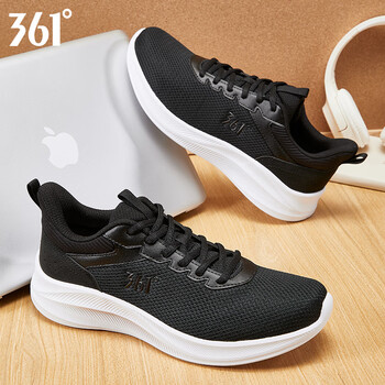 361°361度夏季新款户外百搭轻便网面运动休闲透气户外跑步鞋低帮 曜