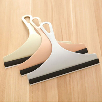 台面刮水器工具洗手台茶几小号刮水板塑料镜子手动台面刮水器两用刷推