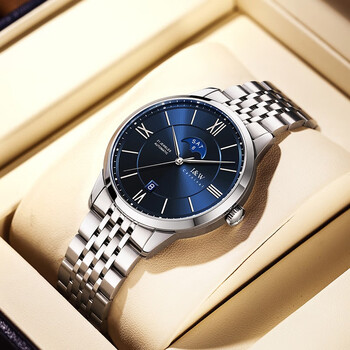 爱沃驰瑞士品牌手表男士全自动机械表防水夜光经典商务新款男表十大