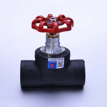 pe截止阀 阀门 hdpe给水管 4分 6分配件管件pe水管配件 75