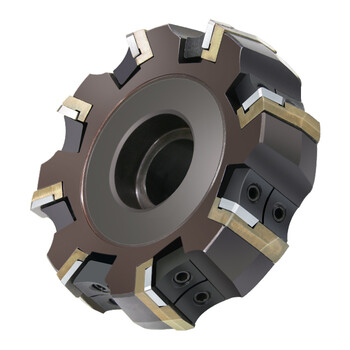 硬质合金可转位面铣刀盘刀垫式高精度75度直角90度63 100 300盘刀