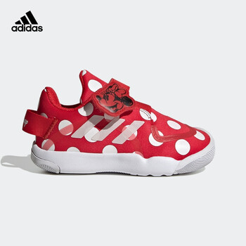 adidas阿迪达斯官网ActivePlay Disney迪士尼联名婴童鞋运动学步鞋FZ1118  红色/白色/黑色26.5(155mm)【图片价格品牌报价】-京东