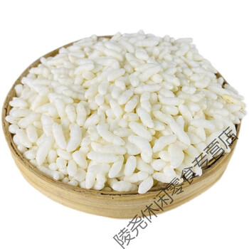 恒愎京濮飞炒米湖北天门传统农家手工土特产沙炒糯米阴米花擂茶油茶米