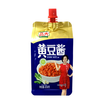 品大东北大酱 品大黄豆酱450g*5袋东北农家大酱 即食大豆酱 炸酱面蘸