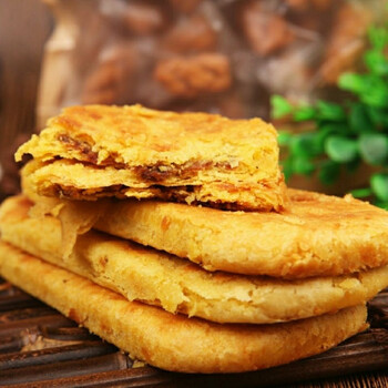 山西特产红糖锅盔红糖饼红糖烧饼糕点早餐零食约125克个5个红糖大饼5